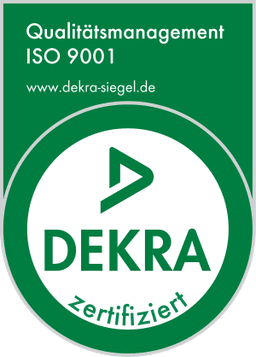 DEKRA-zertifiziert: Qualitätsmanagement ISO 9001
